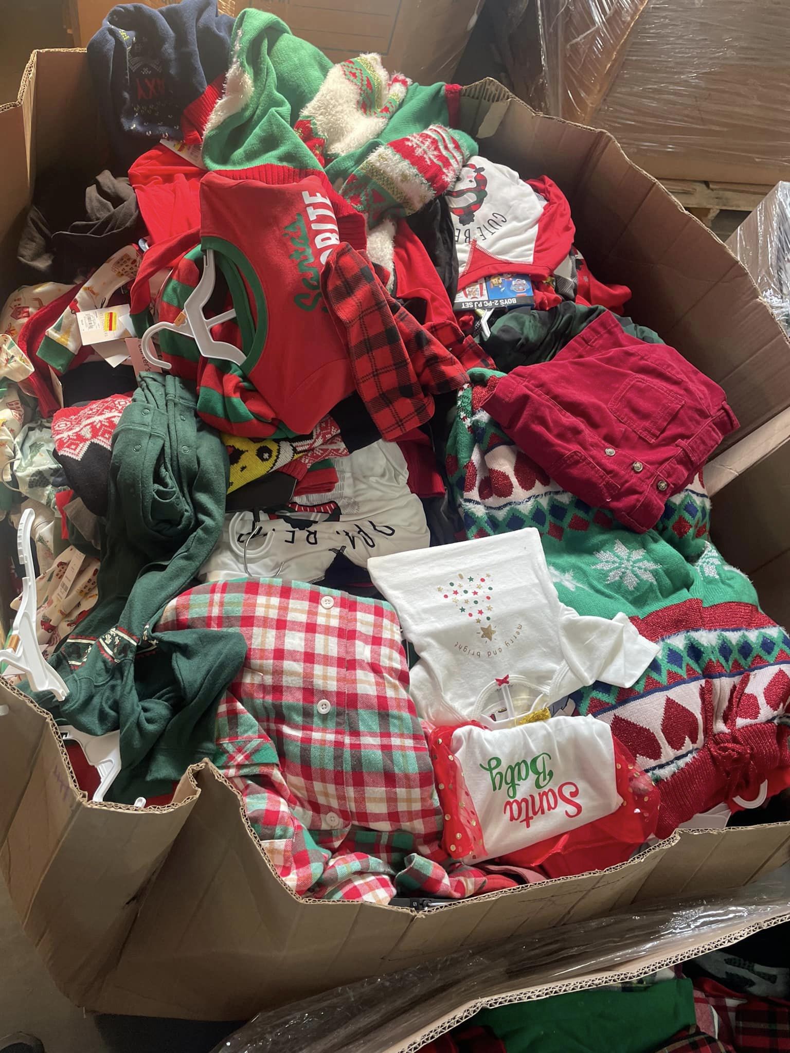 Christmas Clothing Pallet