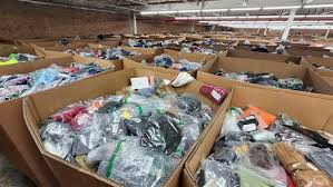 Wholesale Clothing liquidation Pallets
